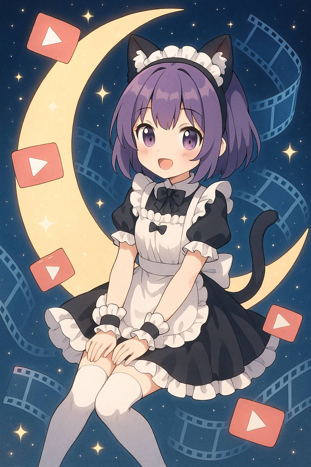 国产动漫美图-猫耳女仆