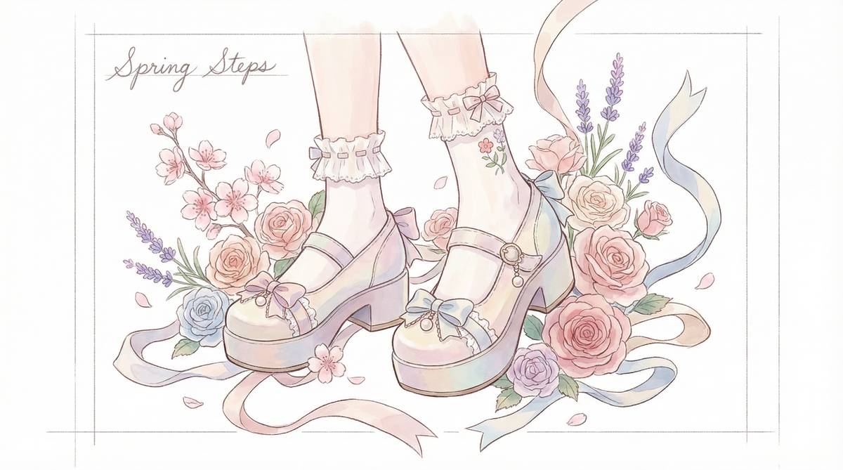 国产动漫美足-鞋饰设计教程