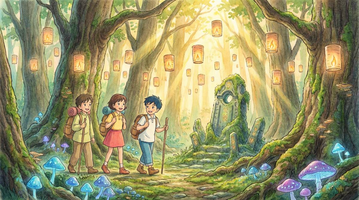 国产动漫教程-森灵秘境