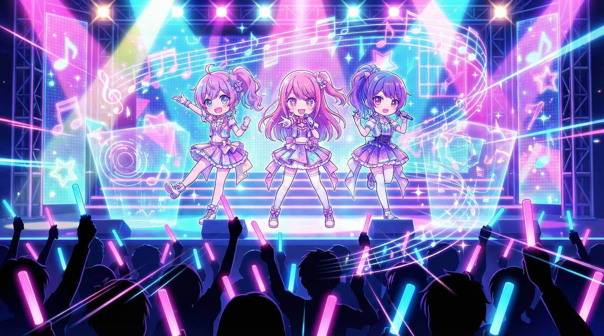 国产动漫演示-星光舞台